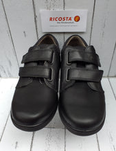 Load image into Gallery viewer, RICOSTA - WILLIAM - 20100/090 - TWO STRAP SHOE - Black Leather