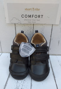 START-RITE - BEETLEBUG - 1286-7 - STRAP SHOE - Black Leather