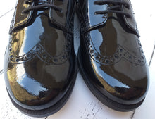 Load image into Gallery viewer, START-RITE - BROGUE PRI - 2745-3 - LACE UP SHOE - Black Patent Leather