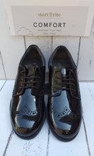 Load image into Gallery viewer, START-RITE - BROGUE PRI - 2745-3 - LACE UP SHOE - Black Patent Leather