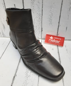 RIEKER - 74563-02 - ANKLE BOOT - Black
