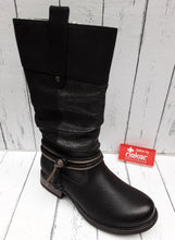Load image into Gallery viewer, RIEKER - 97279-00 - CALF LENGTH BOOT - Black