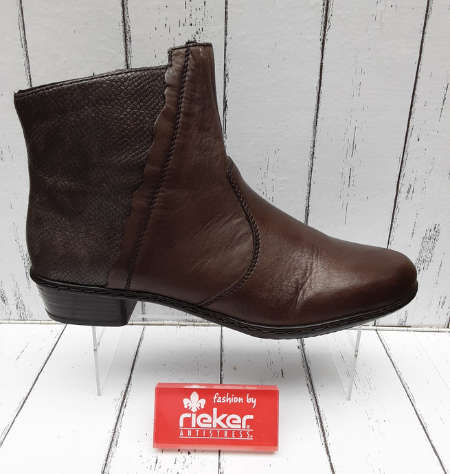 RIEKER - Y0769-45 - ANKLE BOOT - Grey