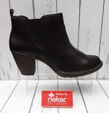 Load image into Gallery viewer, RIEKER - 55284-00 - HEELED BOOT - Black