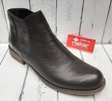 Load image into Gallery viewer, RIEKER - 74786-00 - ANKLE BOOT - Black Combination