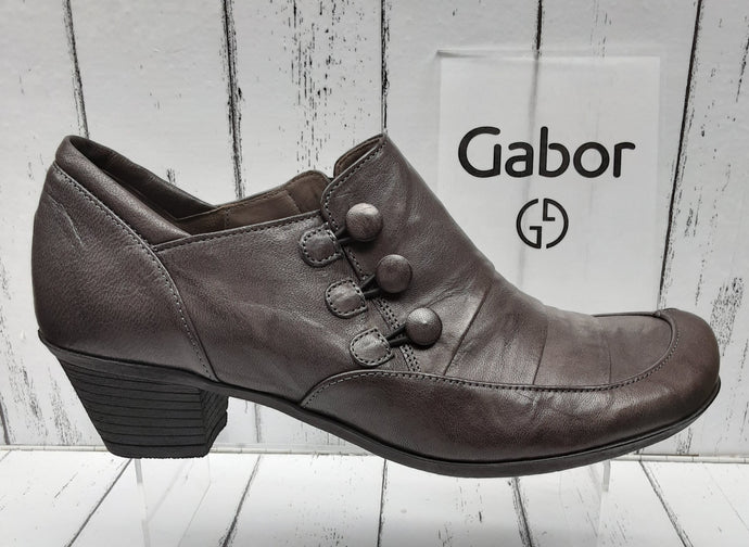 GABOR - 94.492.59 - SHOE BOOT - Leather - Grey