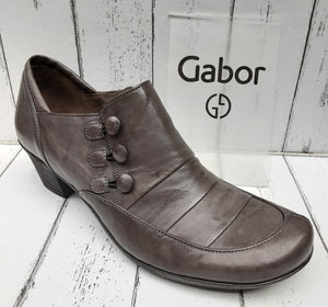 GABOR - 94.492.59 - SHOE BOOT - Leather - Grey