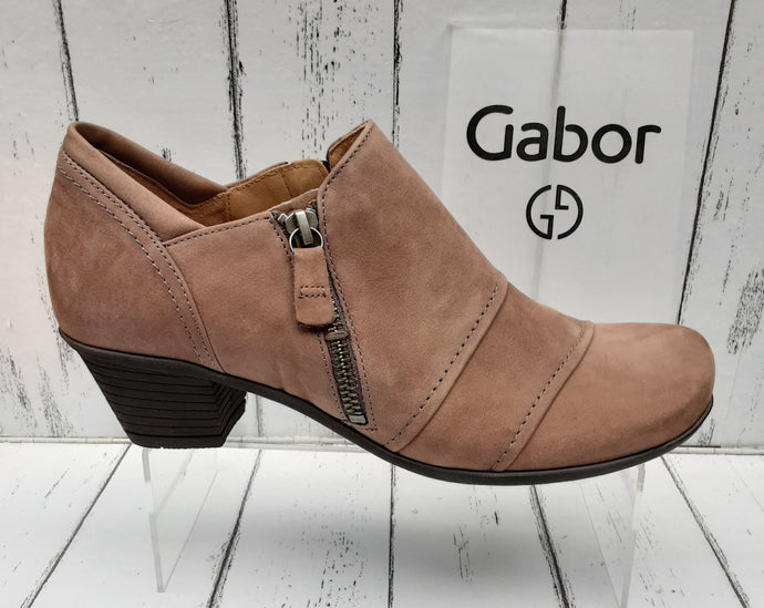 GABOR - 94.493.13 - SHOE BOOT - Nubuck Leather - Fumo (Taupe)