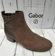 Load image into Gallery viewer, GABOR - 32.716.30 - ANKLE BOOT - Leather - Anthracite (Grey/Taupe)