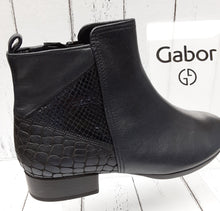 Load image into Gallery viewer, GABOR - 32.716.36 - ANKLE BOOT - Leather - Ocean
