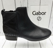 Load image into Gallery viewer, GABOR - 32.716.36 - ANKLE BOOT - Leather - Ocean