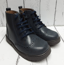 Load image into Gallery viewer, START-RITE - ECHO -1737-9 (Medium) - Lace up Brogue Boot - Navy Blue