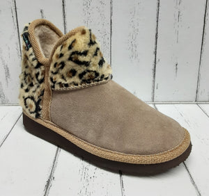 MOSHULU - 120470  - SNOWMAN LEOPARD - SLIPPER BOOT