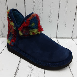 MOSHULU - 120474  - TWIZZLER NAVY - SLIPPER BOOT