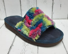 Load image into Gallery viewer, MOSHULU - 120810  - CHORTLE INDIGO - MULE SLIPPER