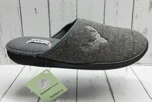 Load image into Gallery viewer, PADDERS - 490/97 - STAG MULE SLIPPER - Grey Combi