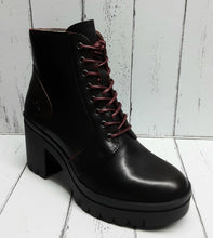 Load image into Gallery viewer, FLY London - TYON802FLY - P144802002 - LACE UP ANKLE BOOT - Black/Red