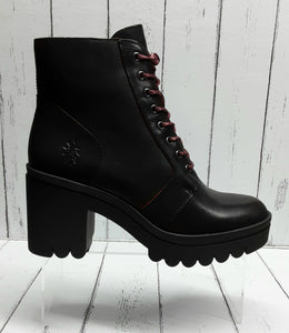 Fly lace outlet up ankle boots