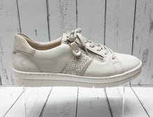 Load image into Gallery viewer, REMONTE - D5820-81 - LACE UP/ZIP TRAINER - Off White Multi