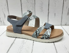 Load image into Gallery viewer, RIEKER - V5069-12 - SANDAL - Blue Jeans