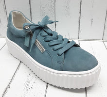 Load image into Gallery viewer, GABOR (Dolly) - 83.200.16 - LACE UP SNEAKER STYLE SHOE - Jeans Blue