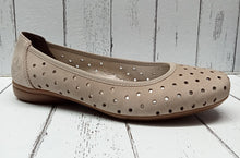 Load image into Gallery viewer, RIEKER - L8355-40 - BALLET PUMP - Nubuck Leather - Cloud