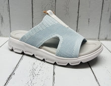 Load image into Gallery viewer, RIEKER &#39;Evolution&#39; - V8403-10 - MULE SANDAL - Blue/White
