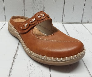 RIEKER - 46468-24 - MULE/SLIP ON SANDALS - Cayenne (Tan)