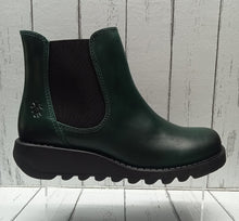 Load image into Gallery viewer, FLY London - SALV - P143195062 - PULL ON ANKLE BOOT - Shamrock Green