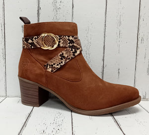 RIEKER - Y2064-24 - ANKLE BOOT - Tan Brown