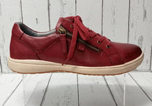 Load image into Gallery viewer, JOSEF SEIBEL - CAREN 12 (67712 133 410) - Leather - ZIP/LACE SHOE - Bordo