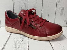 Load image into Gallery viewer, JOSEF SEIBEL - CAREN 12 (67712 133 410) - Leather - ZIP/LACE SHOE - Bordo