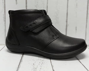 PADDERS - HARMONY - 543/10 - STRAP FASTENING ANKLE BOOT - Black