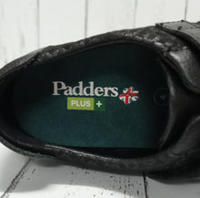 Load image into Gallery viewer, PADDERS - DAYNA - 362/38 - 2 STRAP SHOE (WIDE)  -  BLACK