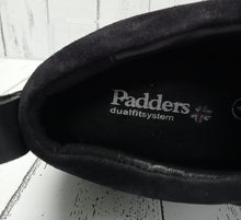 Load image into Gallery viewer, PADDERS - RESTEP - 348/4107 - TWO STRAP SHOE (WIDE) - MIDNIGHT COMBI (Navy)