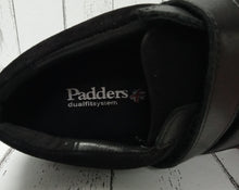 Load image into Gallery viewer, PADDERS - RESTEP - 348/1007 - TWO STRAP SHOE (WIDE) - BLACK COMBI