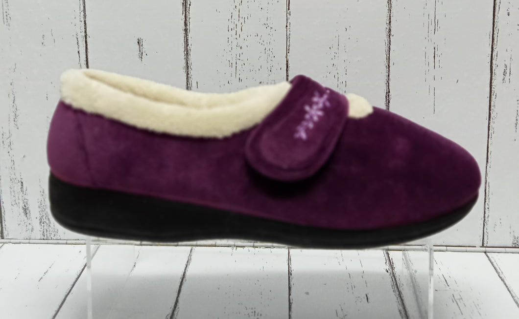 FLEET & FOSTER - CAPA SLIPPER - Plum