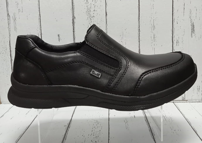 RIEKER - 14850-00 - Extra Wide - SLIP ON SHOE - Black