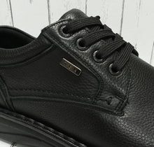 Load image into Gallery viewer, G-COMFORT SHOES (EXTRA WIDE FITTING) - P3701 - LACE UP SHOE - Black (Waterproof)