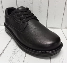 Load image into Gallery viewer, G-COMFORT SHOES (EXTRA WIDE FITTING) - P3701 - LACE UP SHOE - Black (Waterproof)