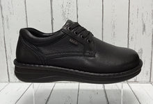 Load image into Gallery viewer, G-COMFORT SHOES (EXTRA WIDE FITTING) - P3701 - LACE UP SHOE - Black (Waterproof)