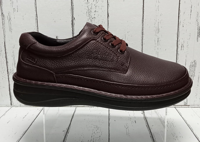G-COMFORT SHOES (WIDE FITTING) - P3706 - LACE UP SHOE - Dark Brown (Waterproof)