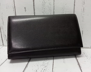 HB Italia - JASMINE CLUTCH BAG - BLACK