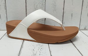FitFlop - LULU - 188-024 - WEDGE TOE POST MULE - White