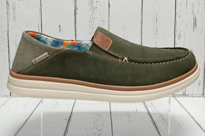 RIEKER - U0600-54 - SLIP ON SUMMER SHOE - Khaki