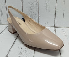 Load image into Gallery viewer, CAPRICE - 9-29500-20 423 - SLING BACK COURT SHOE - Beige Patent