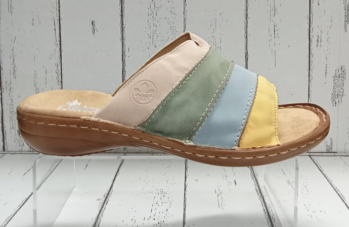 RIEKER - 60873-90 - MULE/SLIP ON SANDAL - Multi