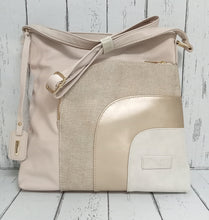 Load image into Gallery viewer, REMONTE - Q0705-62 - CROSS BODY BAG - Cream/Mushroom/Gold