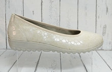 Load image into Gallery viewer, CAPRICE - 9-22161-20 219 - BALLET/PUMP SHOE - STONE REPTILE