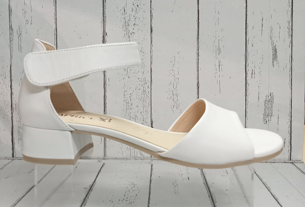 CAPRICE - 9-28212-20 102 - ANKLE STRAP SANDAL/ SHOE - White